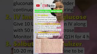 Hyperkalemia Treatment doctor medical nursing [upl. by Norramic]