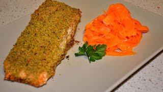 SALMONE IN CROSTA DI PISTACCHIO [upl. by Blumenfeld]