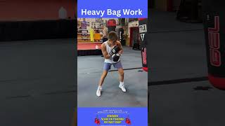 Heavy Bag Work Is A Vital Boxing Workout Ramil Islamov Stay Tuned heavybag boxingworkout [upl. by Neeli]