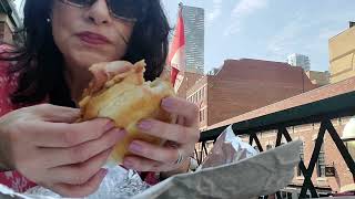 Toronto Tradition Peameal bacon sandwich [upl. by Hotchkiss]