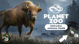 Planet Zoo Eurasia Animal Pack  ALL 8 ANIMALS REVEALED [upl. by Ihdin]