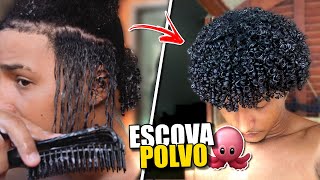 FINALIZEI MEU CABELO COM A ESCOVA POLVO me surpreendi com o resultado [upl. by Euqinad]