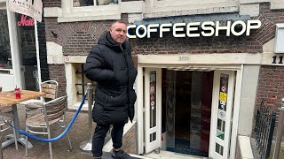 Coffee shops cakes amp waffles  Life on the streets of AMSTERDAM [upl. by Anawd]