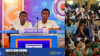 HOW ACHIMOTA SCHOOL DEMOLISHED ST THOMAS AQUINASNSMQ 2024 GREATER ACCRA REGIONAL CHAMPIONSHIP [upl. by Niltak]