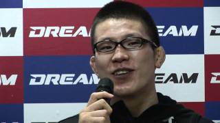 Shinya Aoki  PostFight Interview  DREAM16 [upl. by Malia]