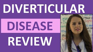 Diverticulitis  Diverticular Disease Nursing  Diverticulosis Symptoms Diet Treatment NCLEX [upl. by Anilev]