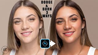 How to DODGE and BURN in Photoshop  3 Ways [upl. by Hertberg]