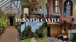 Exploring DUNSTER CASTLE  A journey through the Castle and Gardens  Somerset UK [upl. by Zorine]