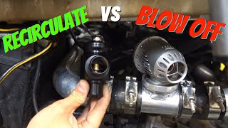 Do Turbo Recirculation Valves Spool Faster Than Blow Off Valves BOV vs Turbosmart for Performance [upl. by Iret]