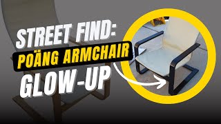 Street Find Spray Painting IKEA Poang Chair [upl. by Manville127]