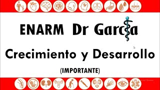 Crecimiento y Desarrollo para el ENARM  Dr Garcia [upl. by Tahmosh]