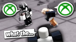 XBOX TEAMERS get DESTROYED in Roblox The Strongest Battlegrounds [upl. by Nilla]