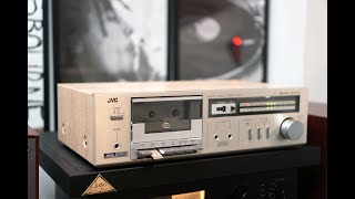 JVC KDD2 Vintage Stereo Cassette Deck with Great Sound  Extras [upl. by Dorrie]