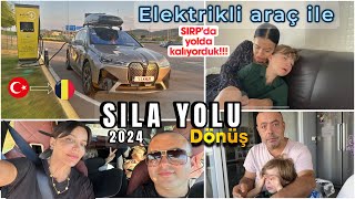 Sıla yolu dönüş 2024  Elektrikli araba ile Sıla yolu  Kaç kez şarj ettik  İzin yolu 2024 [upl. by Eiznik]