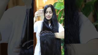 Shocking Result 😲 Keratin Hair Spa At Home without heavy Kharcha Shiny smooth hair shorts ytshorts [upl. by Sivi]