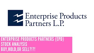 Enterprise Products Partners EPD Stock Analysis January 2020 [upl. by Nipsirc370]