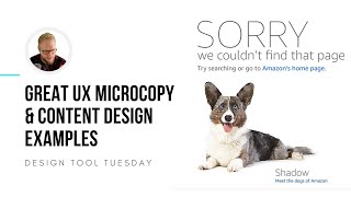 Great UX Microcopy amp Content Design Examples  Design Tool Tuesday Ep46 [upl. by Clerk]