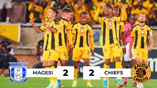 Kaizer Chiefs Stun Fans with Epic Comeback Against Magesi FC  Betway Premiership Thriller [upl. by Hodgson]