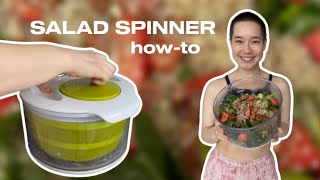 How To Use Your Salad Spinner To Wash Dry And Eat Those Fruits And Veggies shorts [upl. by Iverson]