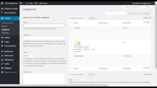 Comment créer ou ajouter des catégories sur WordPress [upl. by Ahseuqram129]