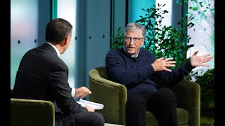 Bill Gates on Climate “Are We Science People or Are We the Idiots” [upl. by Yentterb637]