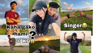 RAMAILO vayo Kaha gako tha xaina la😂 30KG vlog07 vlog copyrightfree backgroundmusic capcut [upl. by Ayamahs779]