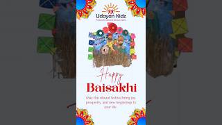 Baisakhi Wishes from Udayan Kidz Celebrate the Joyous Harvest Festival with Fun baisakhi [upl. by Ekalb906]