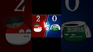 Indonesia vs Arab 20🤣🗿countryballanimation pialadunia2026shortsvideo [upl. by Sylvie]