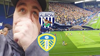 WBA VS LEEDS VLOG BAGGIES DRAW WITH FRUSTRATED LEEDS [upl. by Natividad]