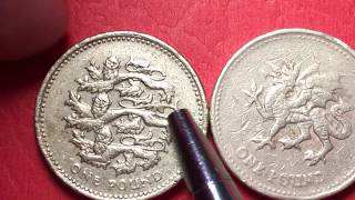 UK 2000 One Pound Wales  WELSH DRAGON Coin [upl. by Sahc]