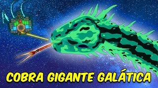 COBRA GIGANTE GALÁTICA  Nimbatus The Space Drone Constructor [upl. by Neraa]