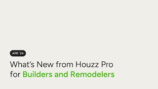 Apr 24  Whats New for Builders and Remodelers [upl. by Armelda]