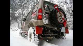 jimny snow jimny dans la neige [upl. by Gnilyam]