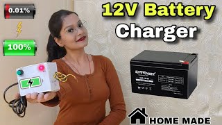 How to Make 12V Battery Charger At Home  12 Volt Battery Charger Kaise Banaye Ghar Par [upl. by Fatimah]