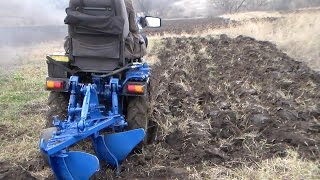 Мини трактор Отчет за два года  Homemade mini tractor [upl. by Darrel]