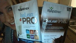 Isagenix IsaLean Pro Shake  Chocolate amp Vanilla [upl. by Benito375]