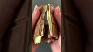 Lindt Pistache Swiss Chocolate Opening asmr satisfying [upl. by Jeuz]