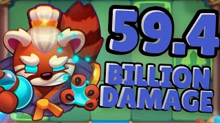 594 Billion Damage  Spirit Master vs Genie  Rush Royale [upl. by Amlez]