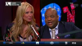 Jail inmate attacks Kristin Leahy about Lavar Ball  The Herd With Cowherd [upl. by Fabiola772]