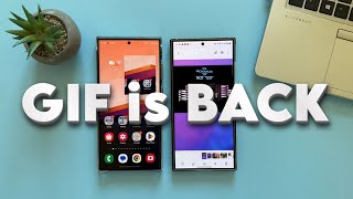 Its BACK Samsung Capture Update brings GIF Back Its JIF [upl. by Nay]