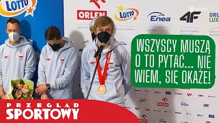 SKOCZKOWIE WRÓCILI DO POLSKI UROCZYSTE POWITANIE NA LOTNISKU W WARSZAWIE [upl. by Nylesaj227]