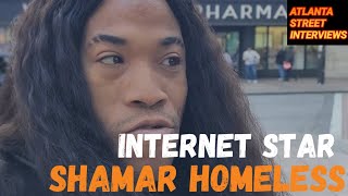 27 VIRAL INTERNET STAR SHAMAR talks about his donations past trauma and homeless journey [upl. by Leahcimnoj]