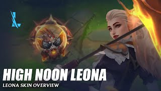 High Noon Leona  Wild Rift [upl. by Ahsiem]