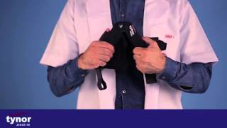 How to wear Tynor Knee Wrap Hinged Neoprene [upl. by Sandell]