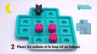 Jeu Les Trois Petits Cochons  Smartgames  lapouleapoisfr [upl. by Brody]