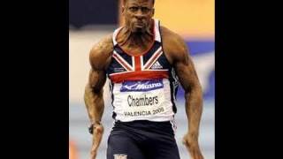 olympic British Sprinter Dwain Chambers training session [upl. by Arita]