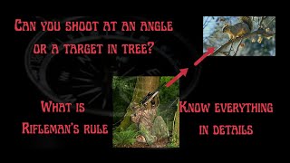 How to shoot rifle at an angle  Riflemans rule  Long range shooting  Air rifle sniping [upl. by Assennav]