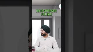 Death Certificate CopyNocReissue OnlineEnglish deathcertificates deathcertificate deathccopy6 [upl. by Mun]