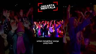 Konser Koplo Jakarta Menyala dan Festival yang digelar di lapangan Ahmad Yani jakartamenyala [upl. by Beichner]