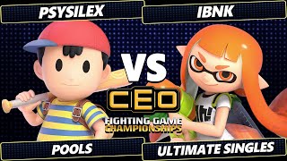 CEO 2024  Psysilex Ness Vs ibnk Inkling Smash Ultimate  SSBU [upl. by Samtsirhc292]